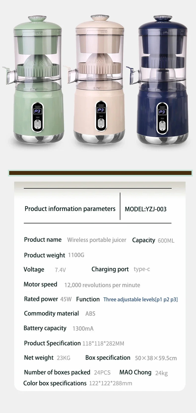 Blendiva Original Citrus Juicer