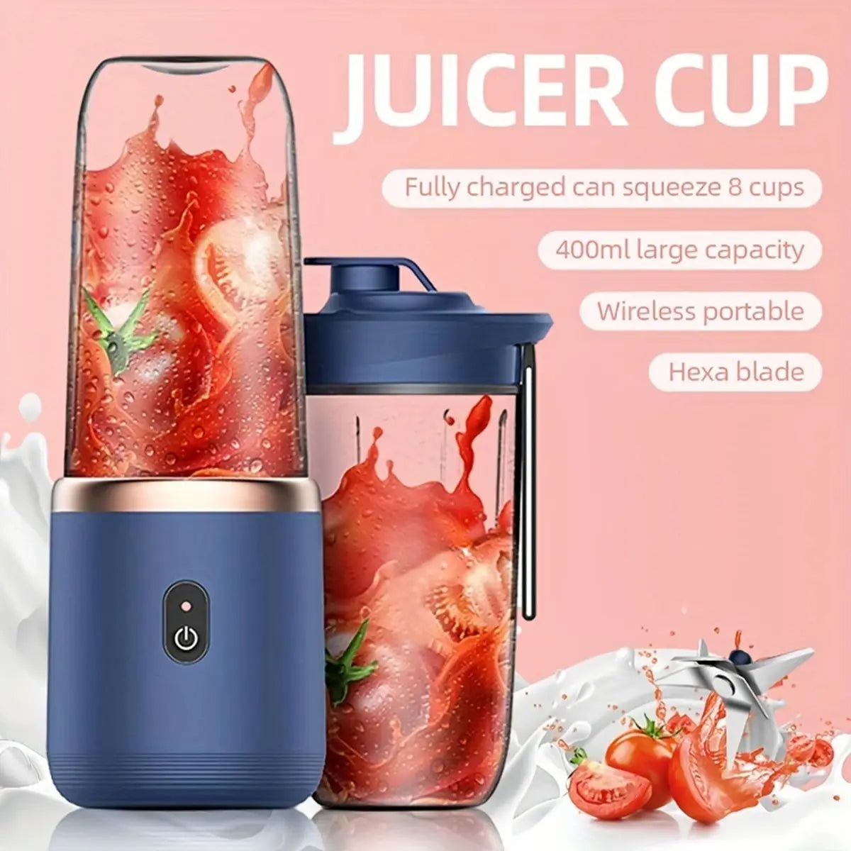 Blendiva Portable Juice Blender Cup