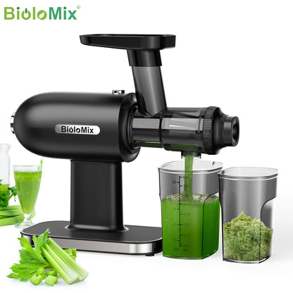 Blendiva Horizontal Cold Press Juicer