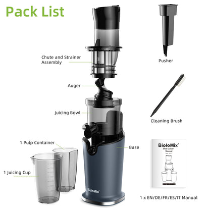Blendiva Cold Press Slow Juicer